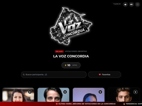 LaVozConcordia screenshot