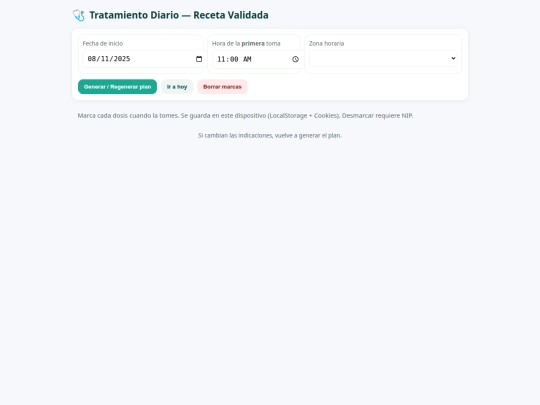 Responsable screenshot