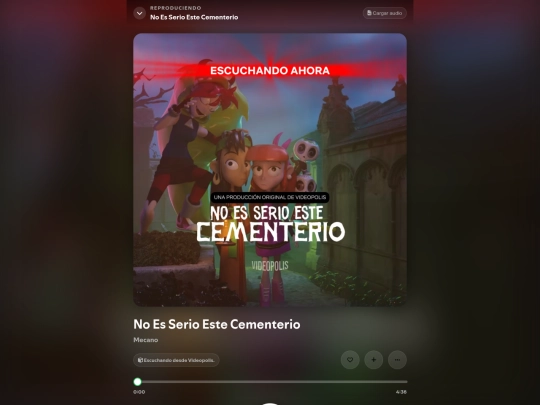 Spotify screenshot