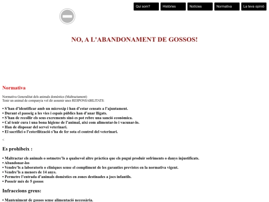 normativa screenshot