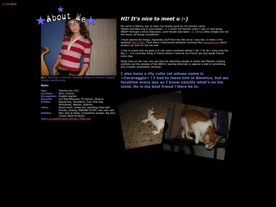 pages/about screenshot