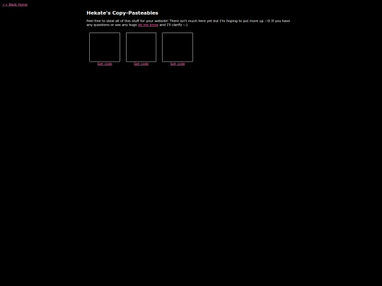pages/copypasteables screenshot