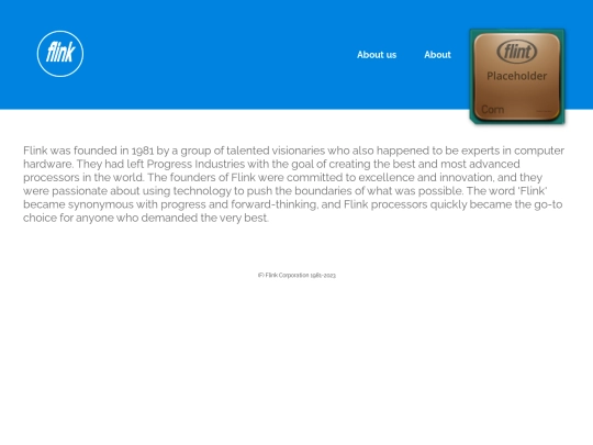 Functionnet/Flink/about screenshot