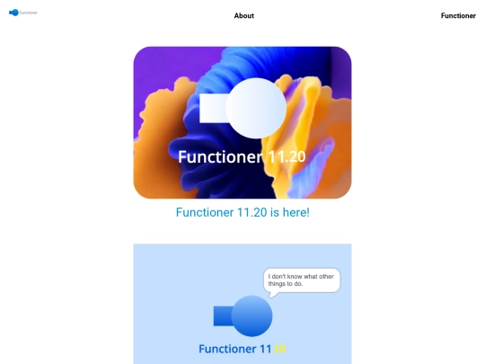 Functionnet/Functionsoft screenshot