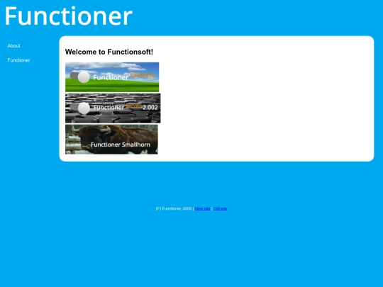 Functionnet/Functionsoft/old screenshot