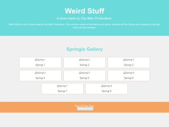 weirdstuff screenshot