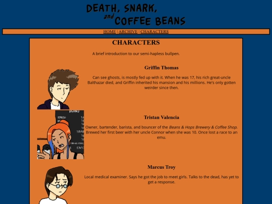 dscbcomic/characters screenshot