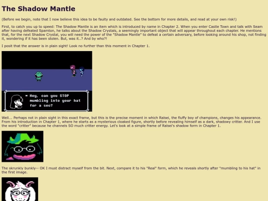 deltarune/shadowmantle screenshot