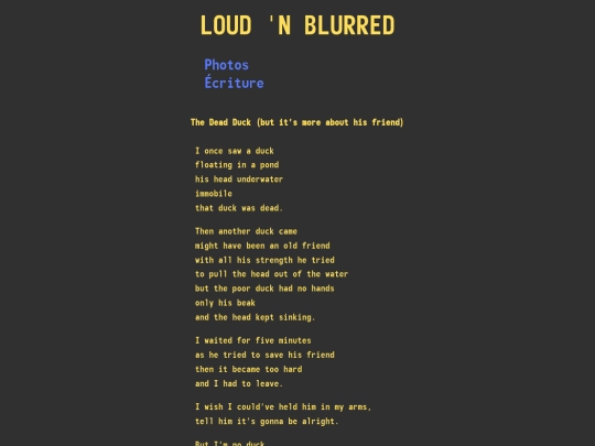 pages/poemes screenshot