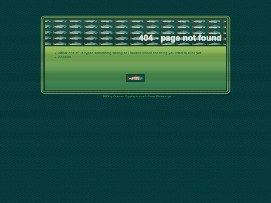 not_found screenshot