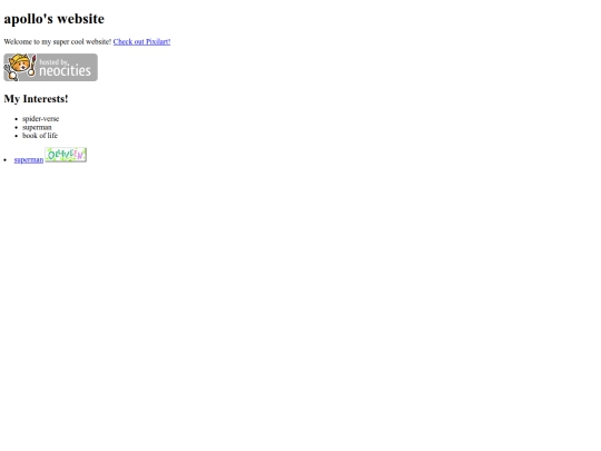 index screenshot