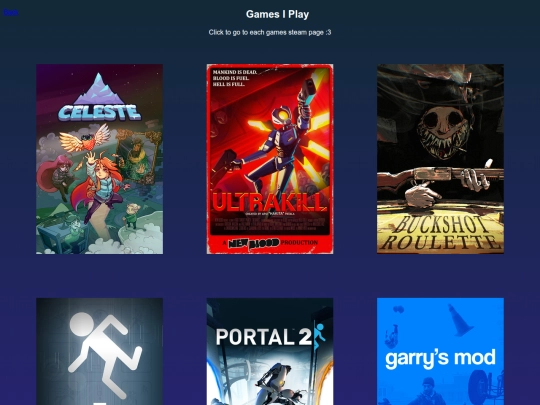 games screenshot
