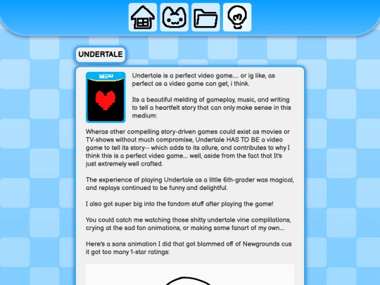 inspirations/undertale screenshot