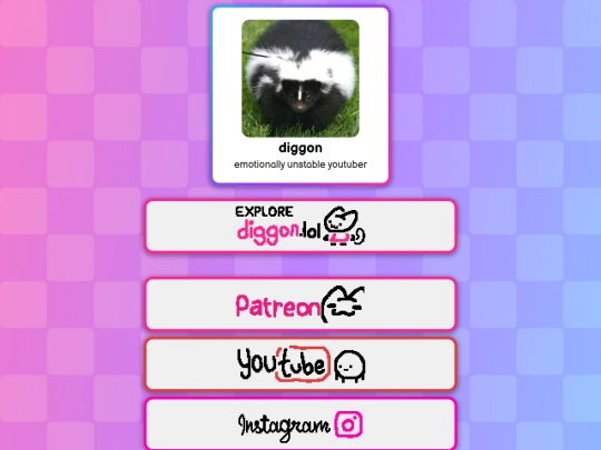 links screenshot