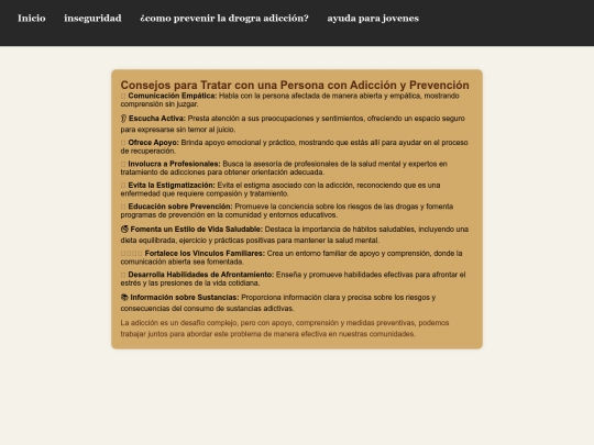 mipaginaweb/prevenir screenshot