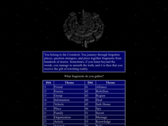 cromlech screenshot