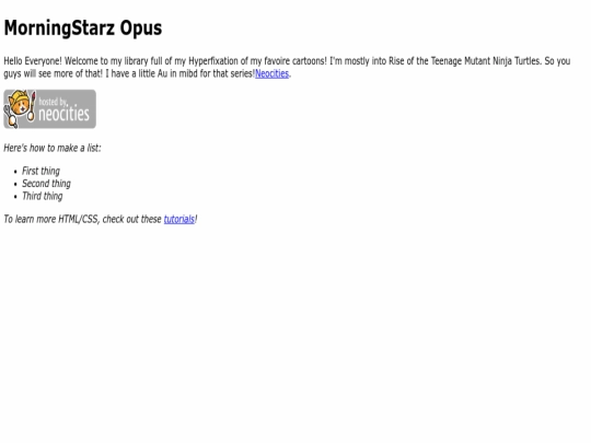 index screenshot