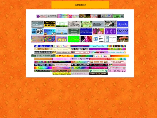 blinkieswall screenshot