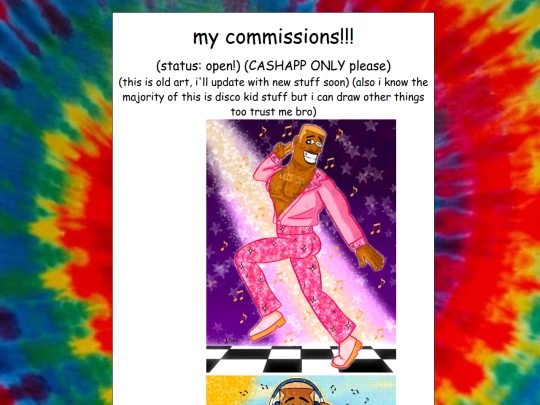 commissions screenshot