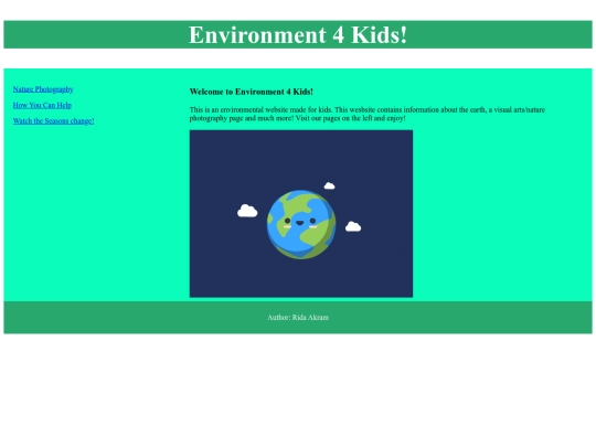 Environment4Kids screenshot