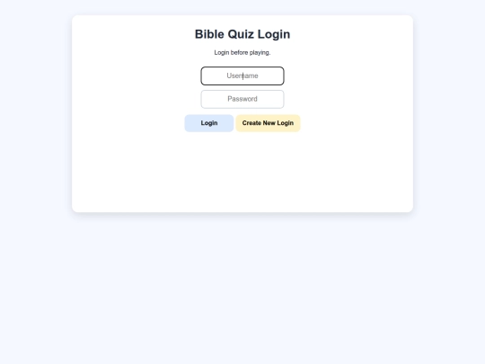 bible_game1 screenshot