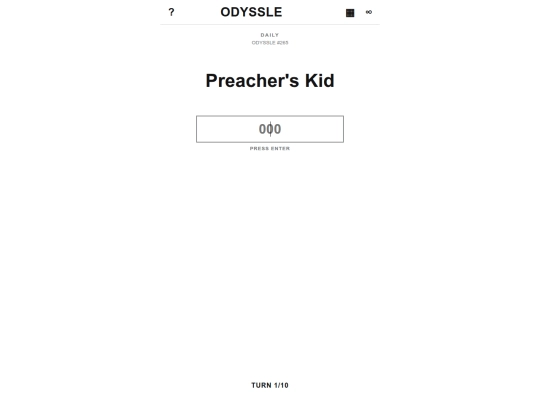 odyssey screenshot
