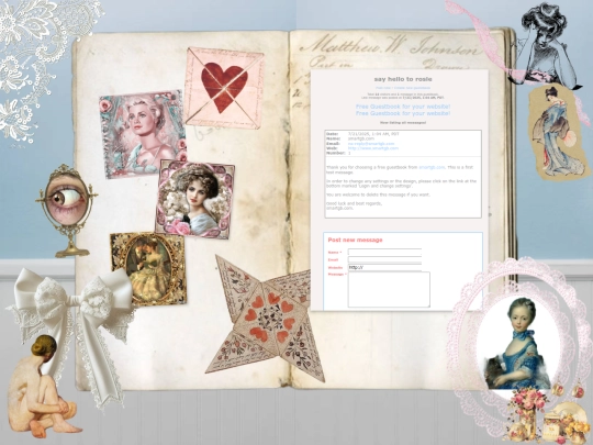 guestbook screenshot