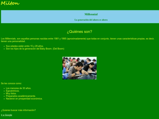 milton screenshot