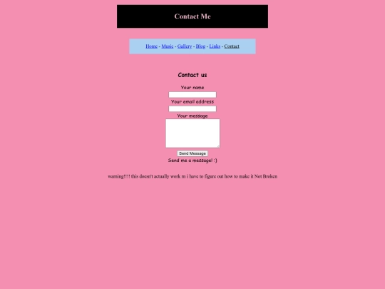contact screenshot