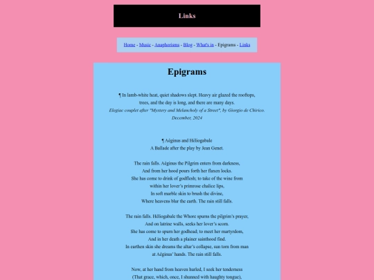epigrams screenshot