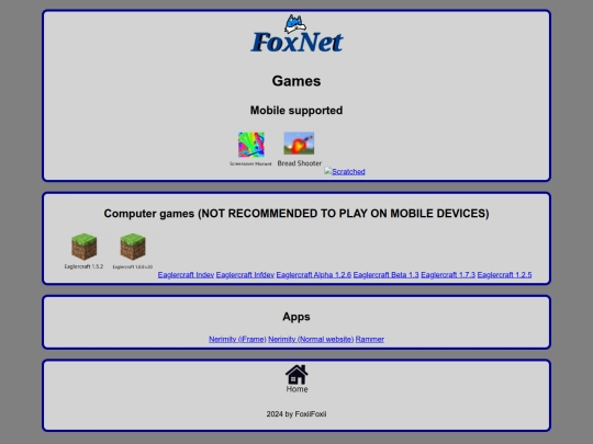 games screenshot
