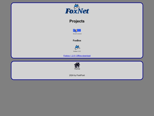 projects screenshot