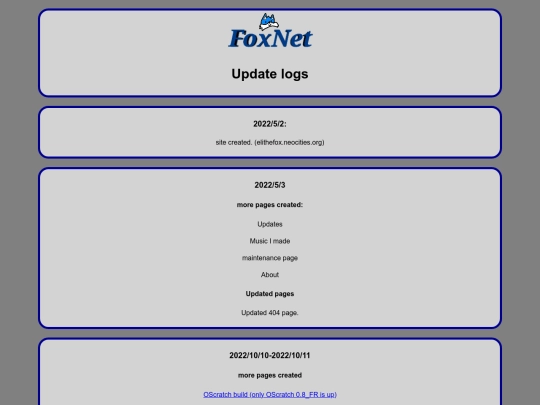 updates screenshot