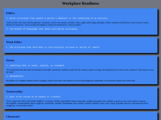 workplace screenshot