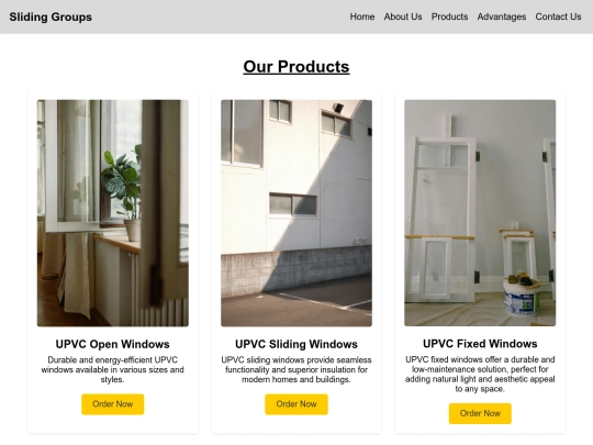 home/product screenshot