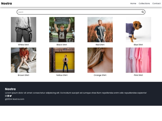nostra/collection screenshot