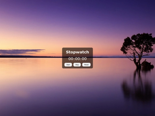stopwatch screenshot