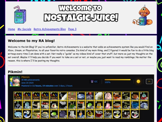 blog screenshot