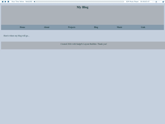 blog screenshot