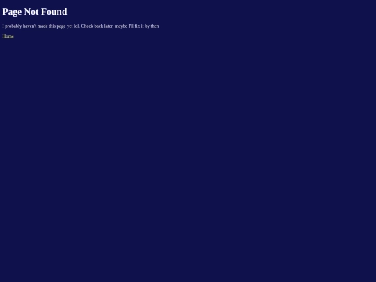 not_found screenshot