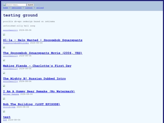 testingground screenshot