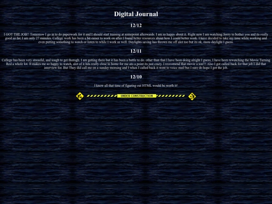 blog screenshot
