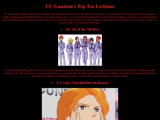 Anime/gundamlesbians screenshot