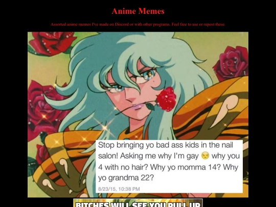 Anime/memes screenshot