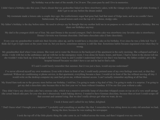 Fic/strangethings/cake screenshot