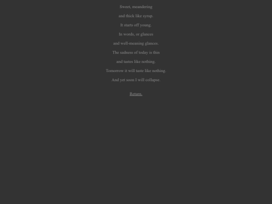 Fic/strangethings/loneliness screenshot
