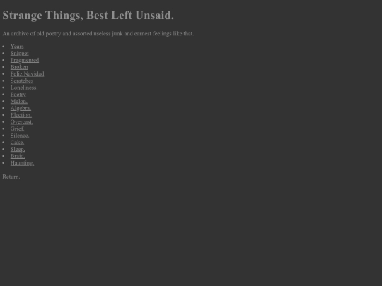 Fic/strangethings/strangethings screenshot