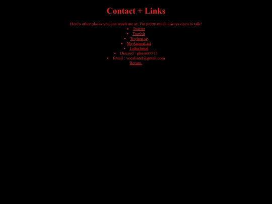 contact screenshot