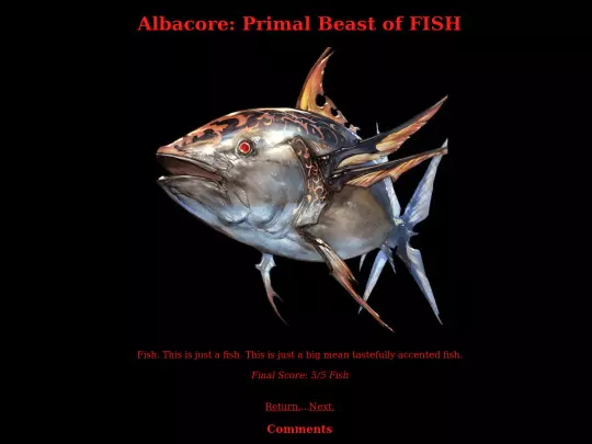viddy game/0009albacore screenshot