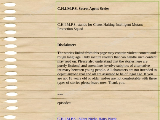 chimpssecretagentseries screenshot